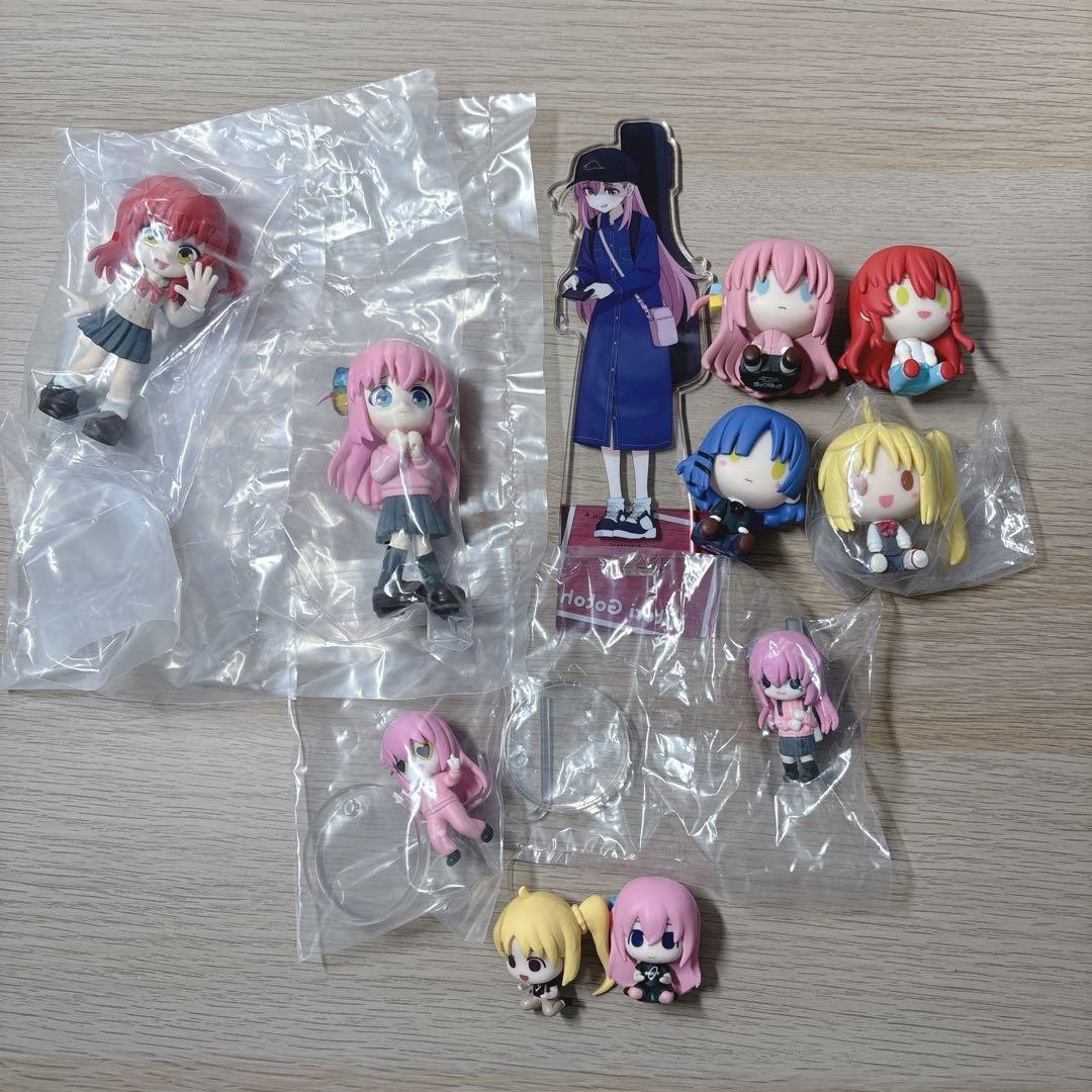 Bocchi the Rock Mascot Figures Hitori Gotoh Lot 11 Acrylic Stand Collection