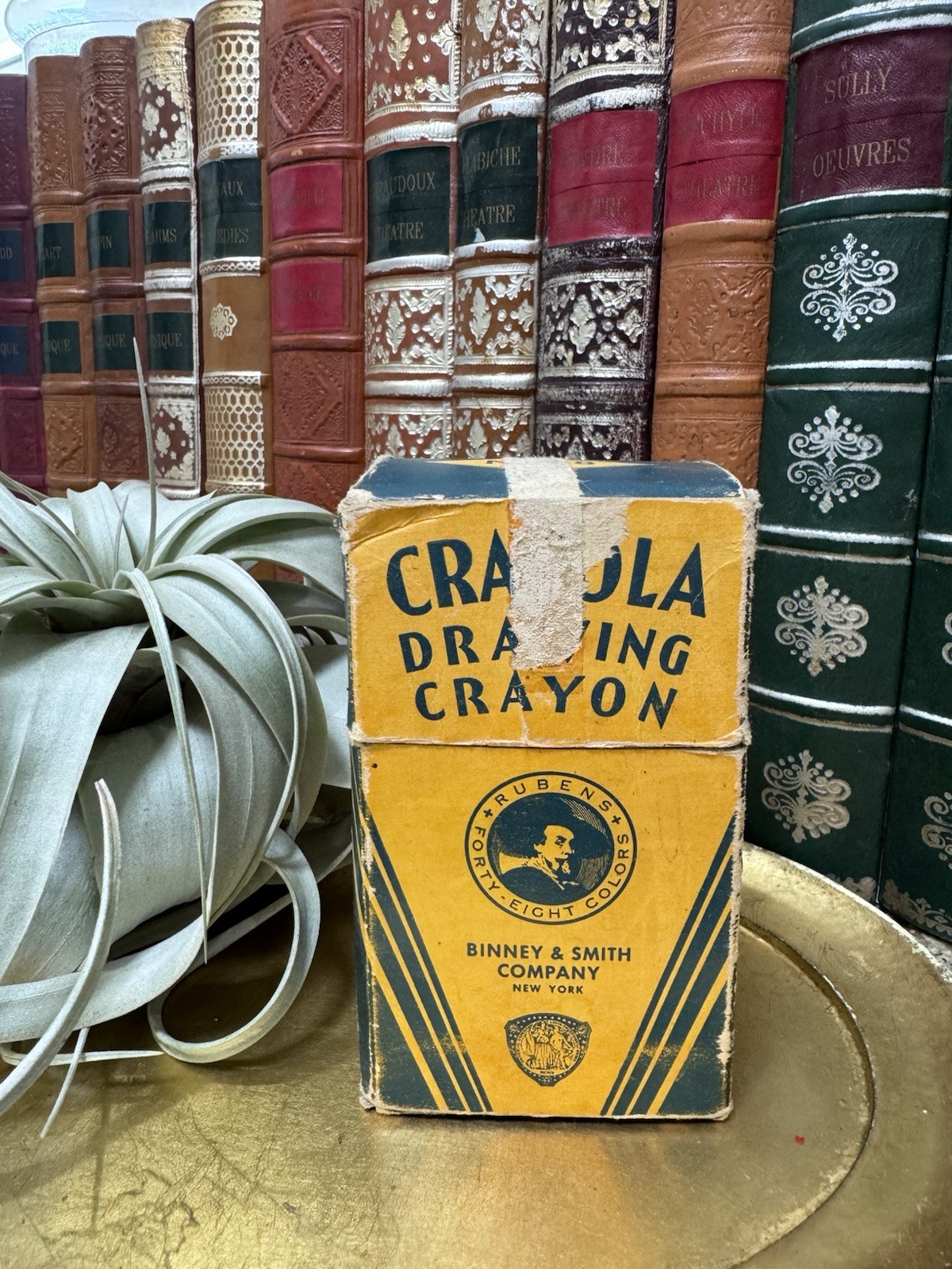 Vintage Crayola Drawing Crayon No 48 Rubens Binney & Smith Co Box Folk Farm Vintage Crayola Drawing Crayon No 48 Rubens Binney & Smith Co Box Folk Farm