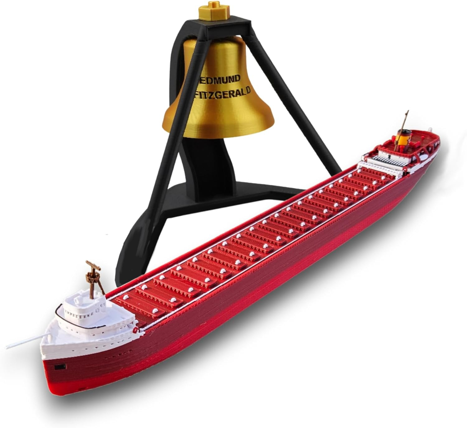 SS Edmund Fitzgerald 50Th Anniversary Collector\'s Model High Detail 1 Foot Lengt