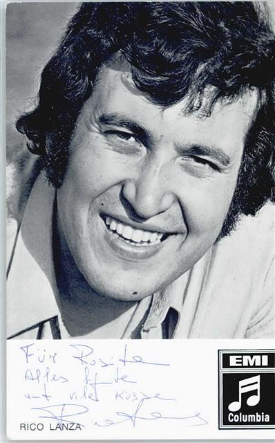50710892 - Rico Lanza, signed AKU2 pop singer