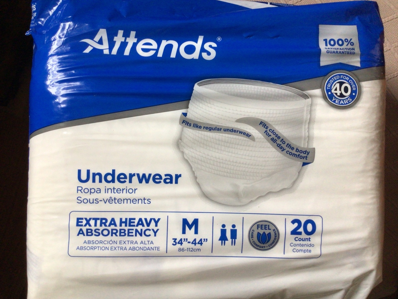 Attends Underwear Medium 34\