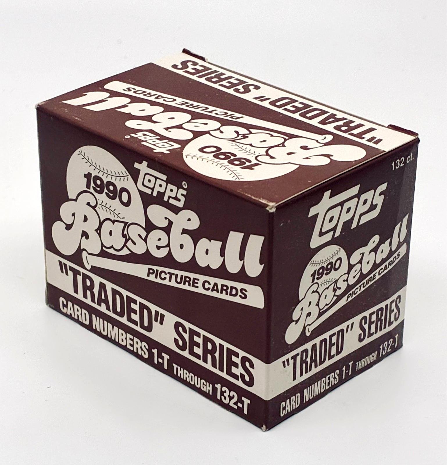 1990 Topps Baseball Traded Complete Set 132 Cards - Case Fresh NM  to NM+