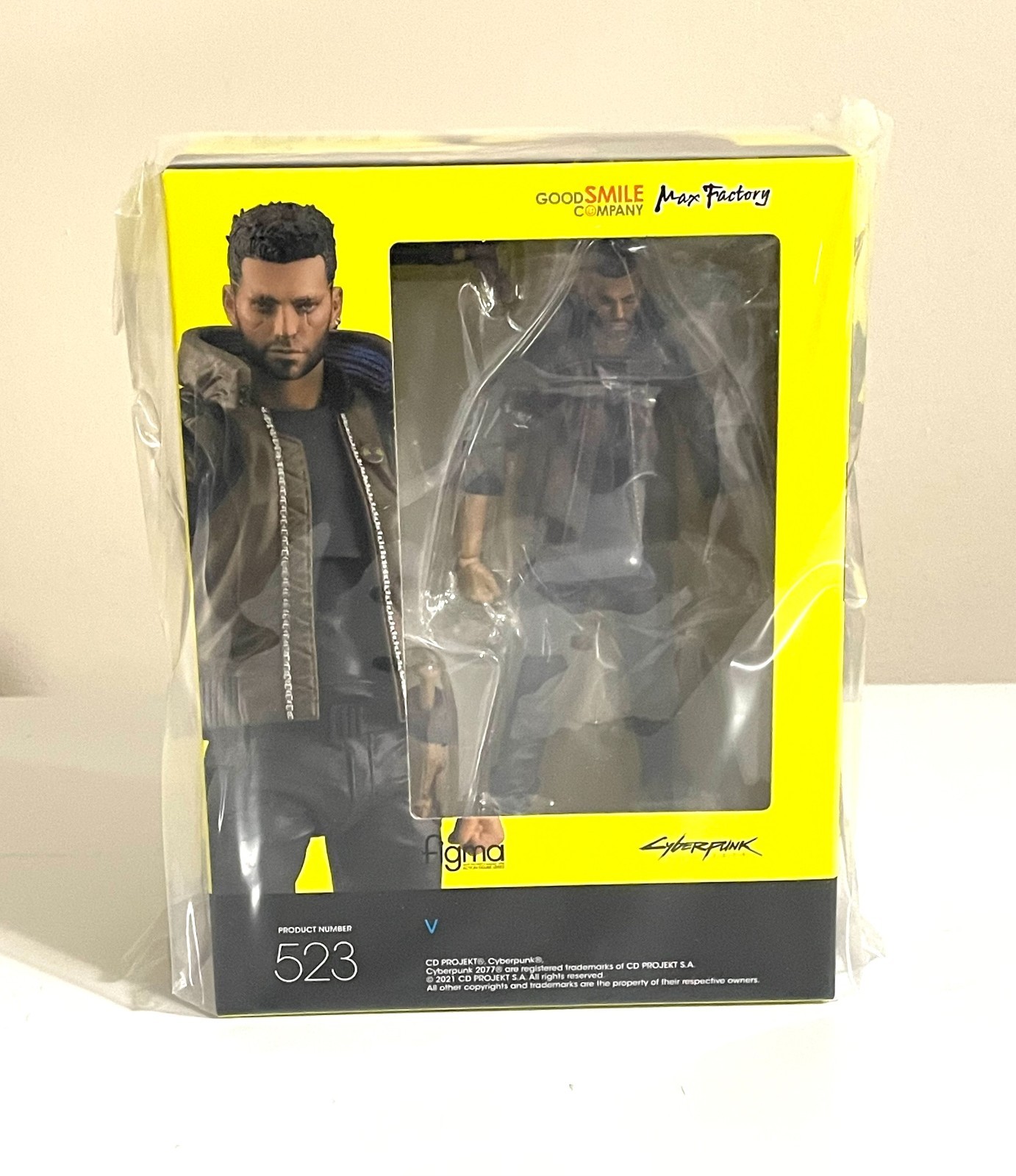 NEW CYBERPUNK 2077 FIGMA 523 V- MAX FACTORY x GOOD SMILE CO FIGURE NEW CYBERPUNK 2077 FIGMA 523 V- MAX FACTORY x GOOD SMILE CO FIGURE
