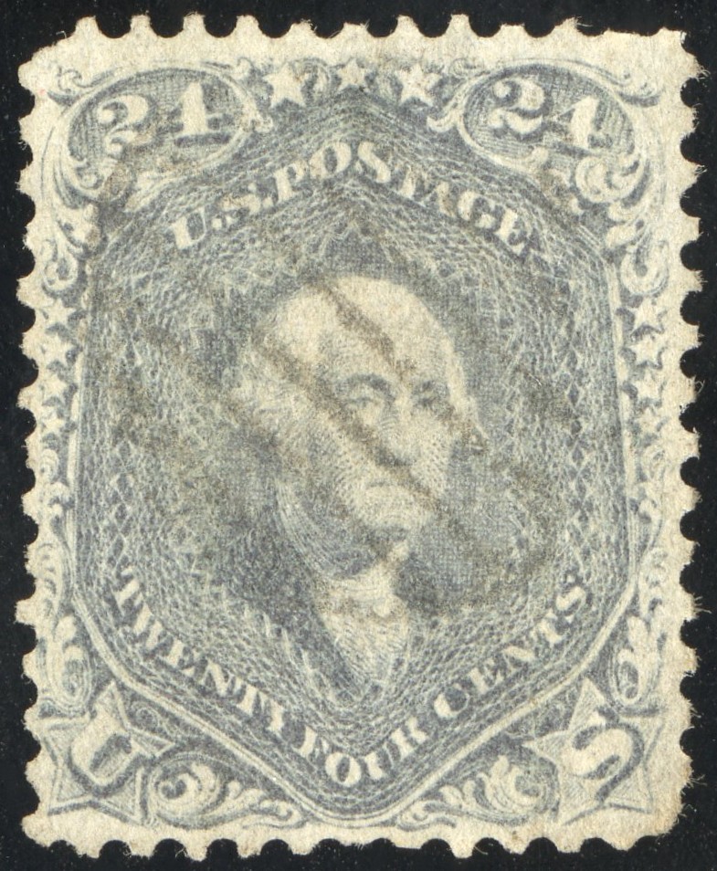 US Stamps # 78b Used XF Light Cancel Grey Shade Scott Value $450.00 US Stamps # 78b Used XF Light Cancel Grey Shade Scott Value $450.00