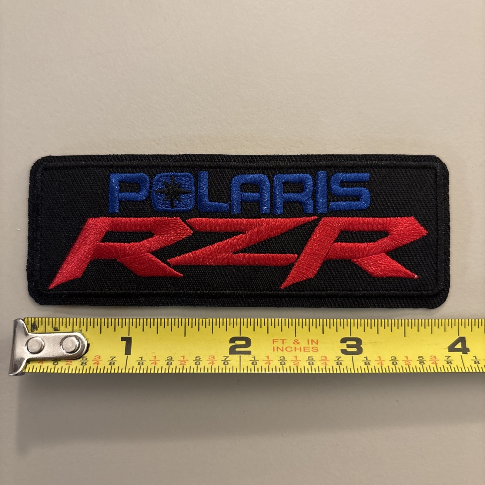 Polaris RZR (Embroidered Iron On Patch) Racing / Off Road