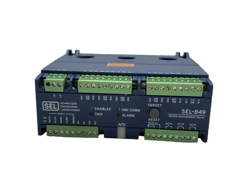 Schweitzer Engineering Laboratories SEL-849 Motor Management Relay