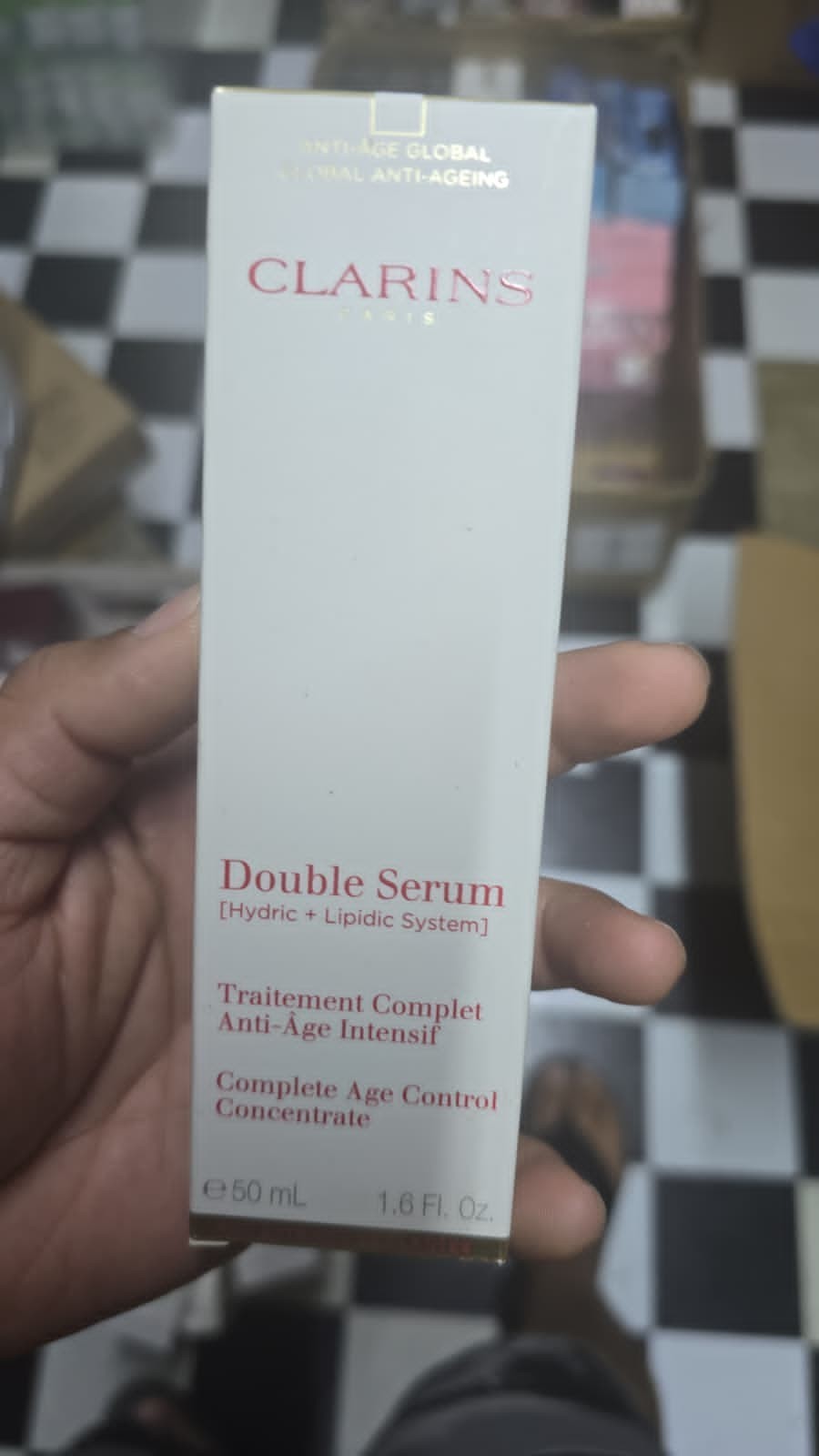 Clarins Double Serum Complete Age-Defying Concentrate 1.7oz/50ml New Genuine