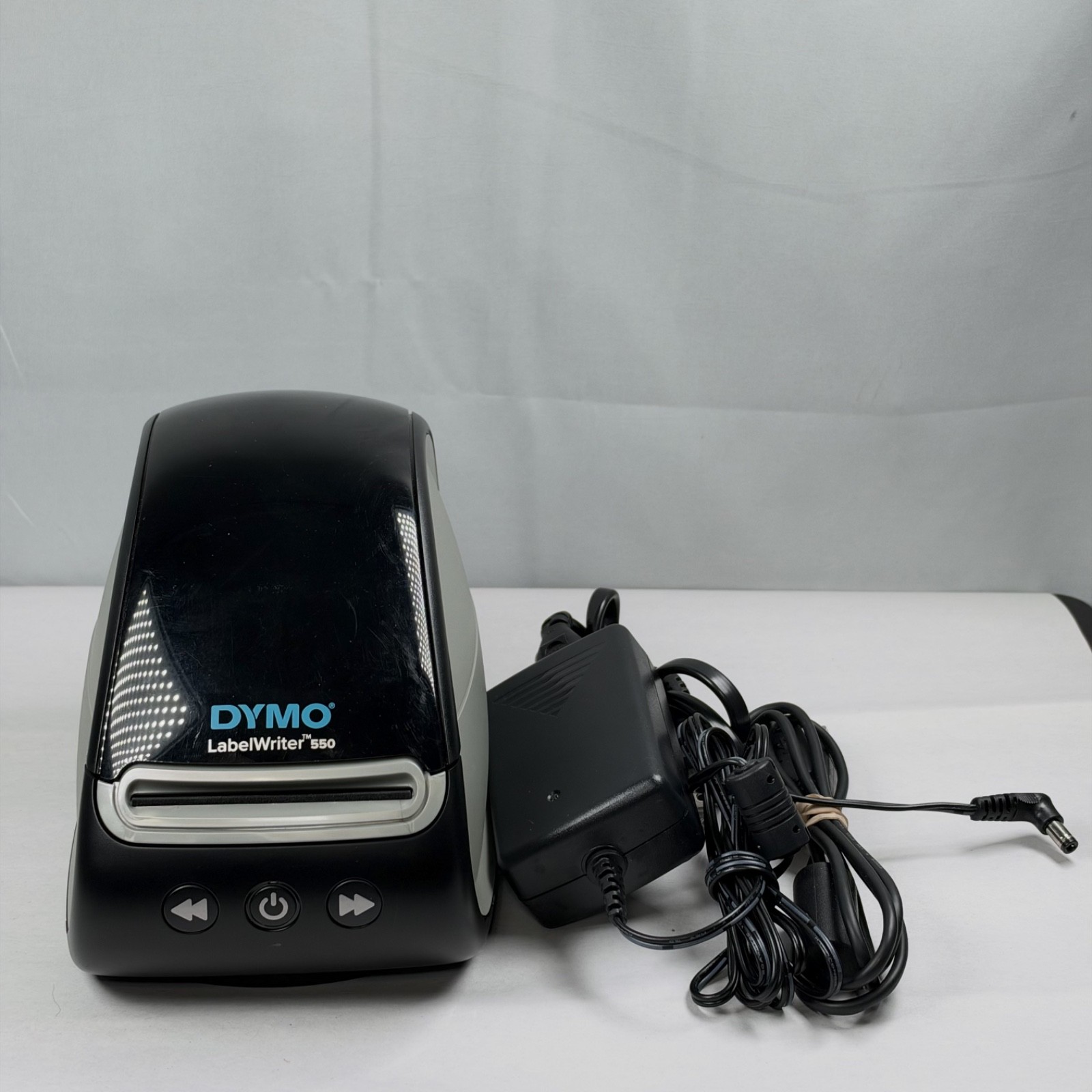 Dymo LabelWriter 550 Turbo Thermal Label Printer w Adapter & USB Cable / Tested Dymo LabelWriter 550 Turbo Thermal Label Printer w Adapter & USB Cable / Tested