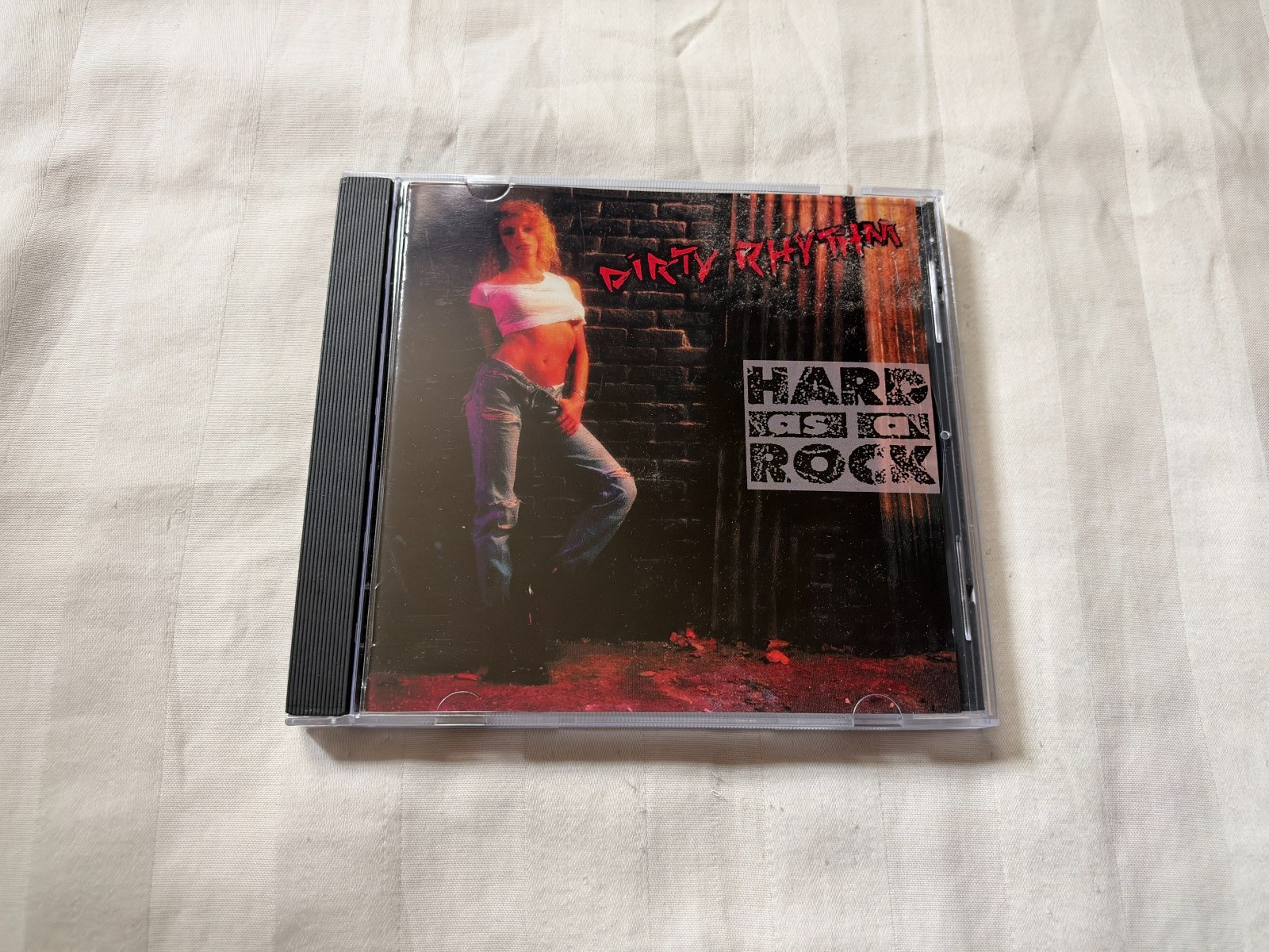 Dirty Rhythm - Hard As a Rock CD 1991 JRS Records Original 80s Rock OOP RARE