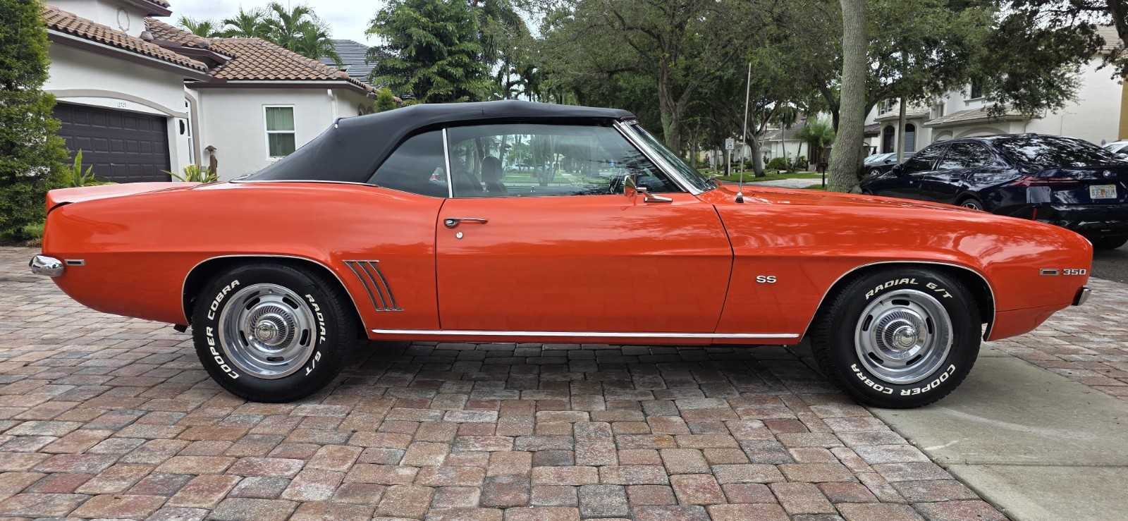 1969 Chevrolet Camaro SS Convertible 350 Auto PS PB Factory Color 1 Owner Family