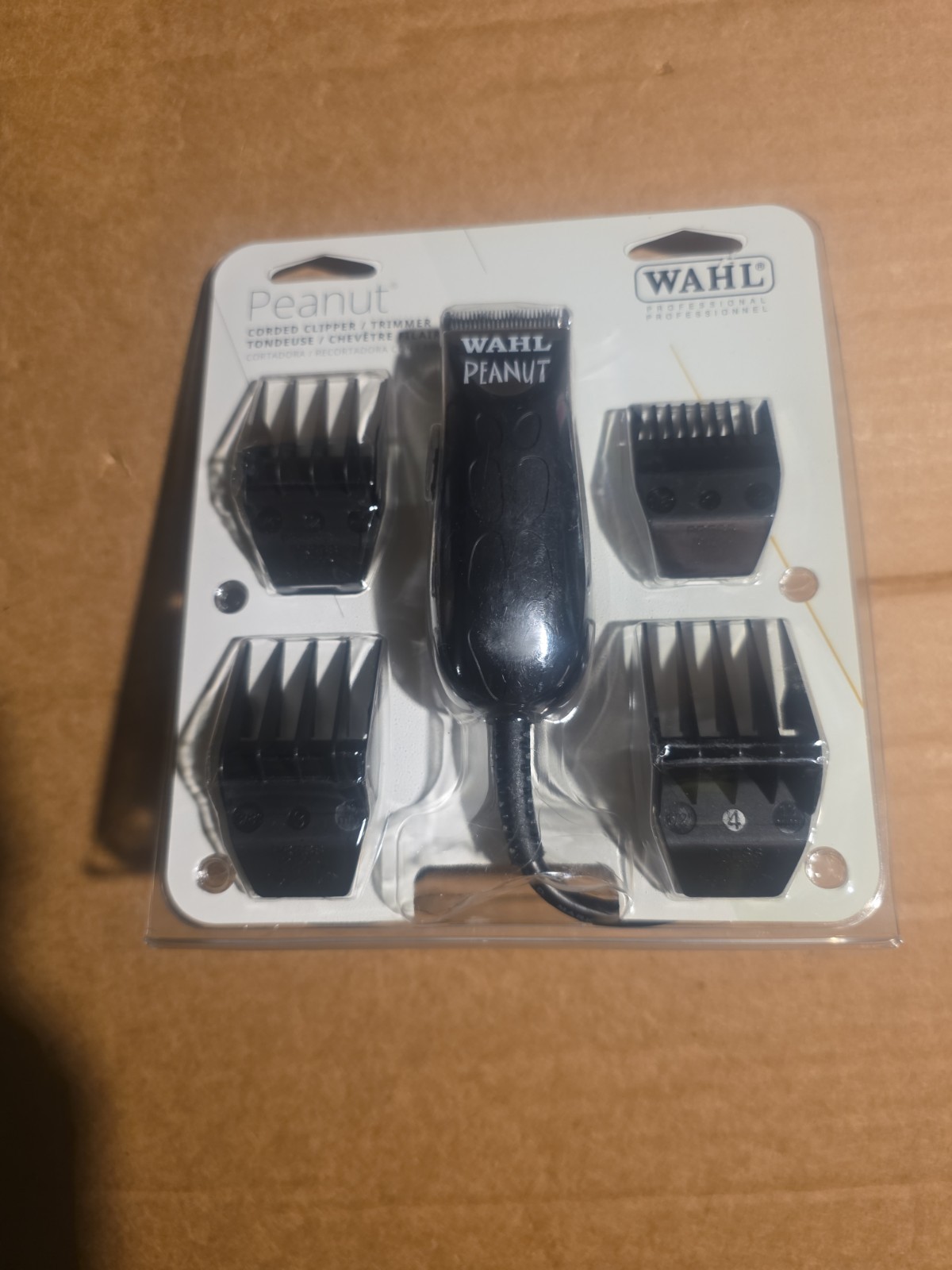 Wahl 8655-200 Peanut Clipper Trimmer Black Corded Trimmer Compact Size NEW Wahl 8655-200 Peanut Clipper Trimmer Black Corded Trimmer Compact Size NEW