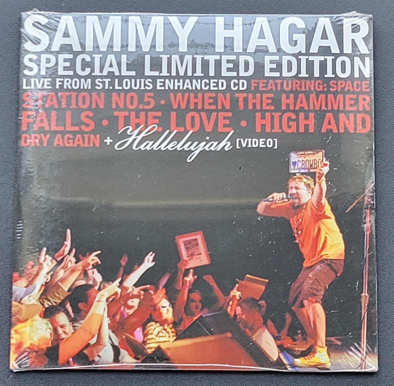 Sammy Hagar Special Limited Ed. Live from St. Louis Enhanced CD Hallelujah NEW Sammy Hagar Special Limited Ed. Live from St. Louis Enhanced CD Hallelujah NEW