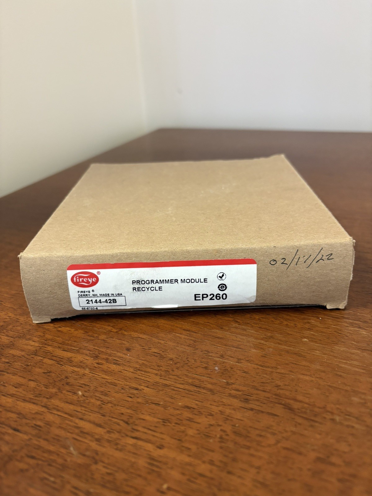 FIREYE EP260 PROGRAMMER MODULE 10 AND 15 SEC TFI SELECTABLE PURGE 30 SEC MIN