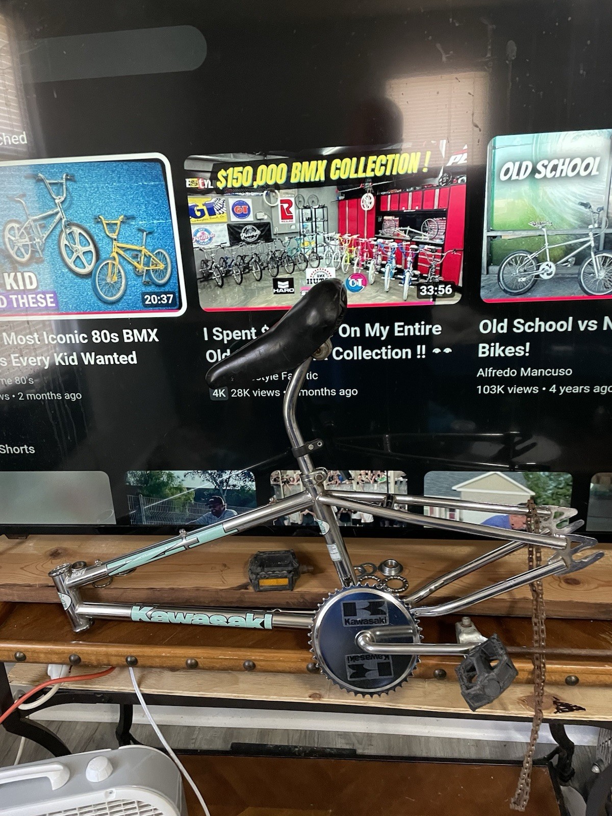 BMX Kawasaki vintage Z1 GT Redline HARO Mongoose Pk Ripper BMX Kawasaki vintage Z1 GT Redline HARO Mongoose Pk Ripper