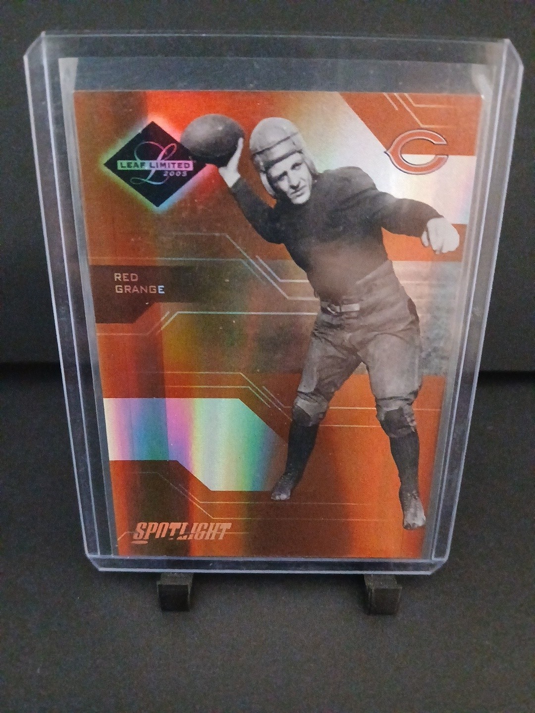 2005 Leaf Limited - Red Grange #139 Spotlight Bronze /100