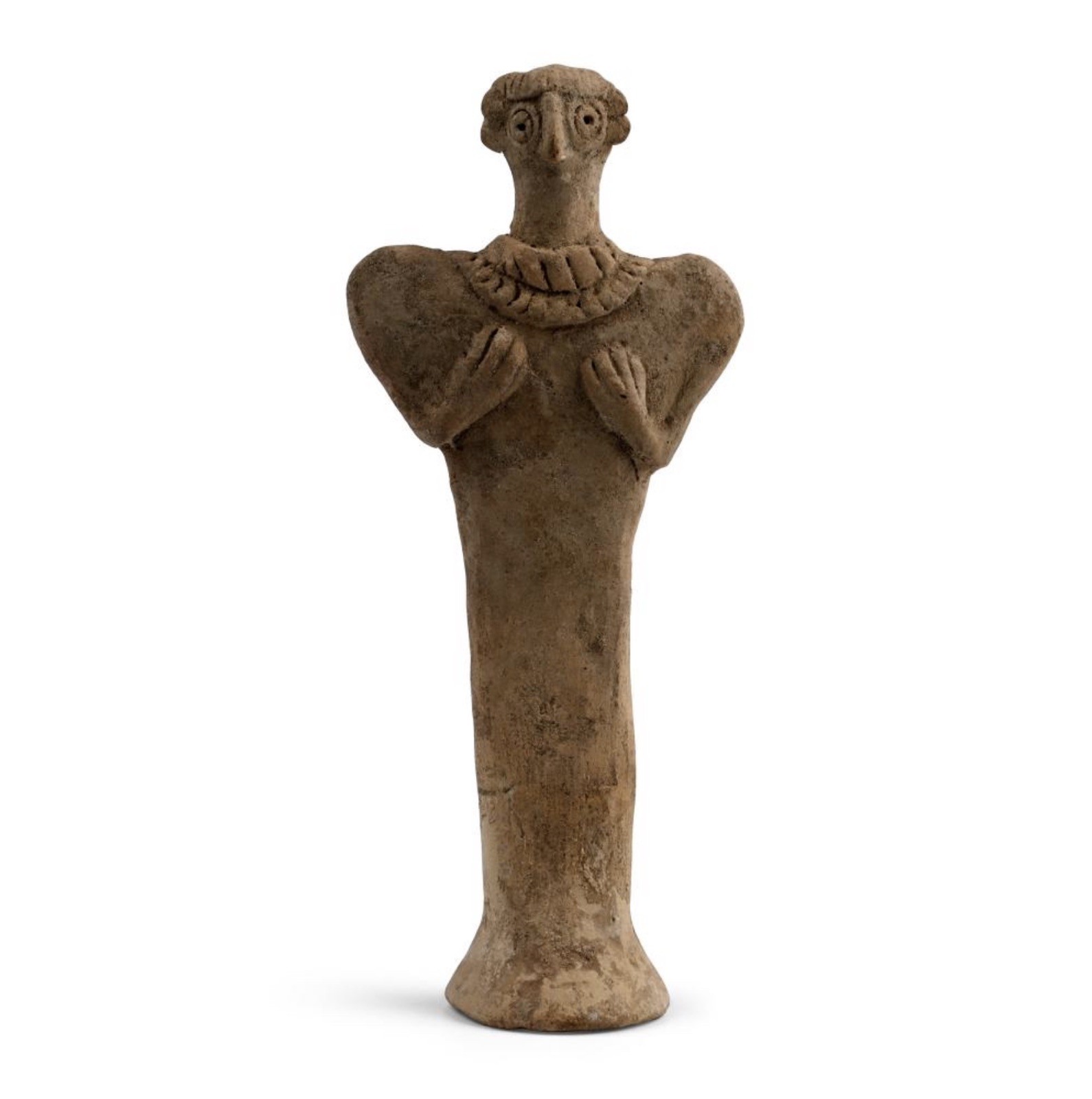 Ancient Syro-Hittite Terracotta Fertility Figure c.1500-900 BC