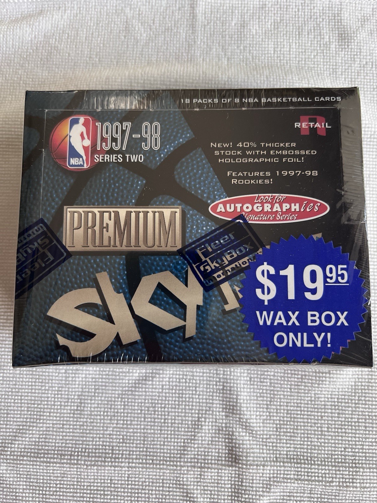 1997-98 Skybox Premium Series 2 NBA Basketball. Factory Sealed. Owned 29yrs. 1997-98 Skybox Premium Series 2 NBA Basketball. Factory Sealed. Owned 29yrs.