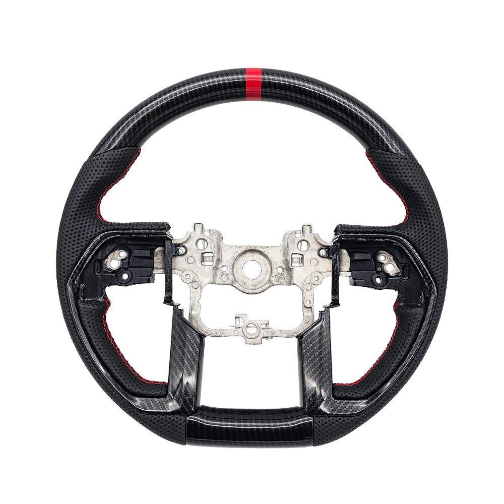 REVESOL Sports Hydro Carbon Fiber Steering Wheel for 24+ Tacoma Tundra Sequoia