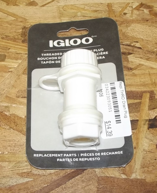 Replacement Threaded Drain Plug 24011 T101 IGLOO