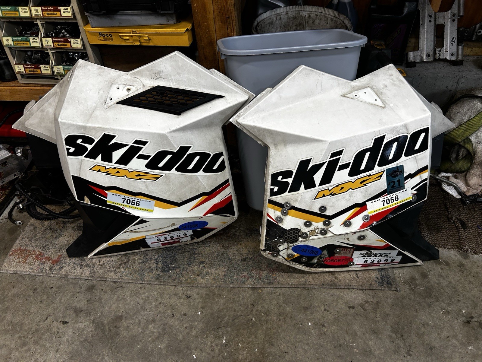 Ski Doo Xp Side Panels 08-16