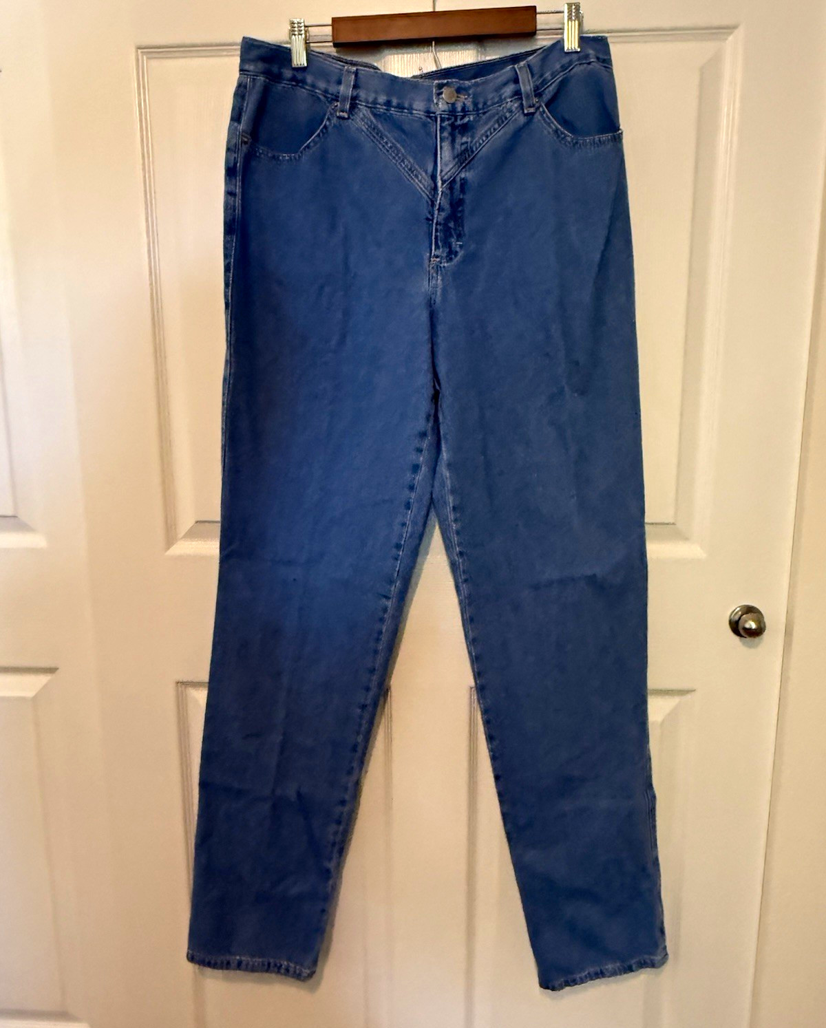 Vintage Western Roughrider by Circle T  Bareback Tapered Jeans 17/18 34x36