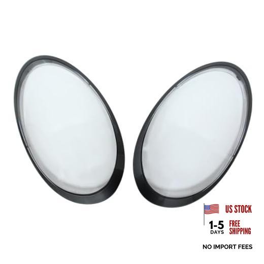 Left and Right Clear Headlight Lens Covers for Porsche | for Porsche 991 911 Left and Right Clear Headlight Lens Covers for Porsche | for Porsche 991 911