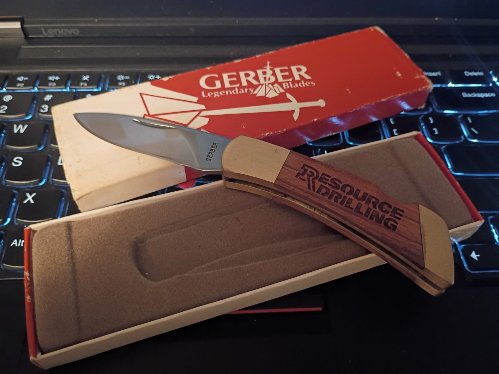 Gerber USA 1970s 1980's Folding Sportsman knife NIB Gerber USA 1970s 1980's Folding Sportsman knife NIB
