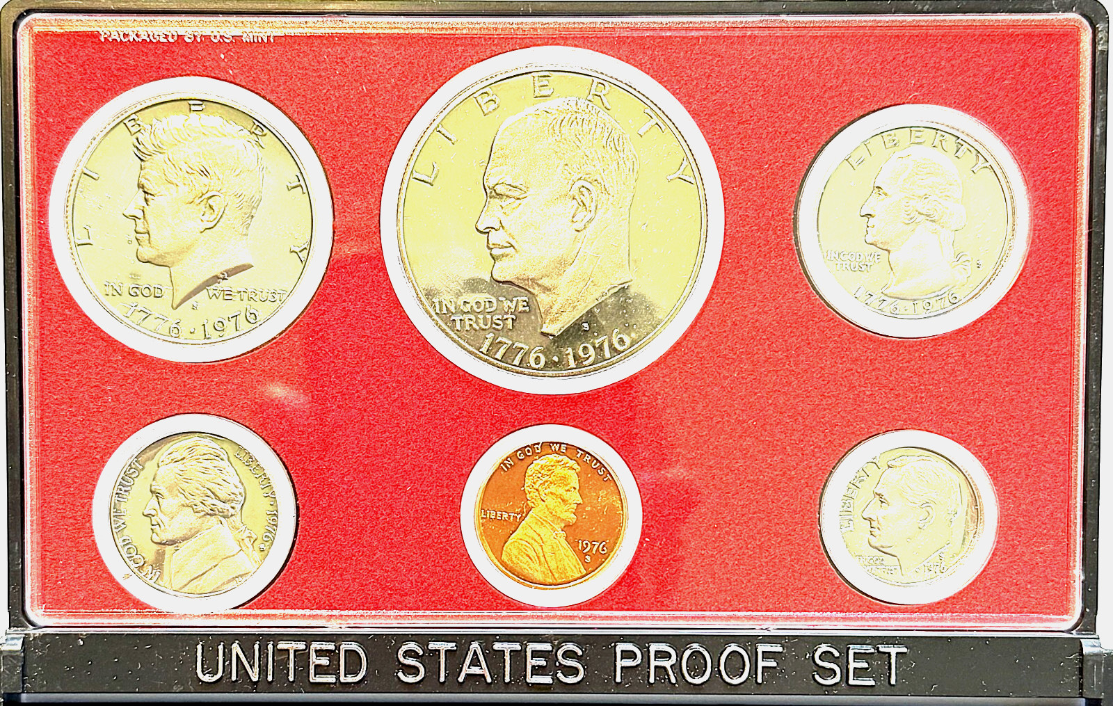 1976-S BICENTENIAL PROOF SET / EXTREMELY RARE / HARD TO FIND / UNC / CLAD