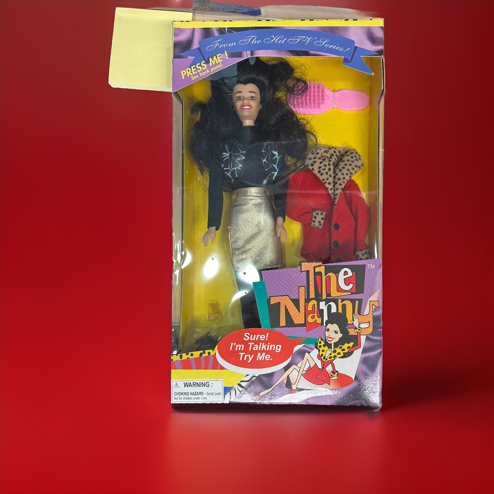 The NANNY Fran Drescher Talking Doll 1995 Street Players NEW Vintage**NOS** Read