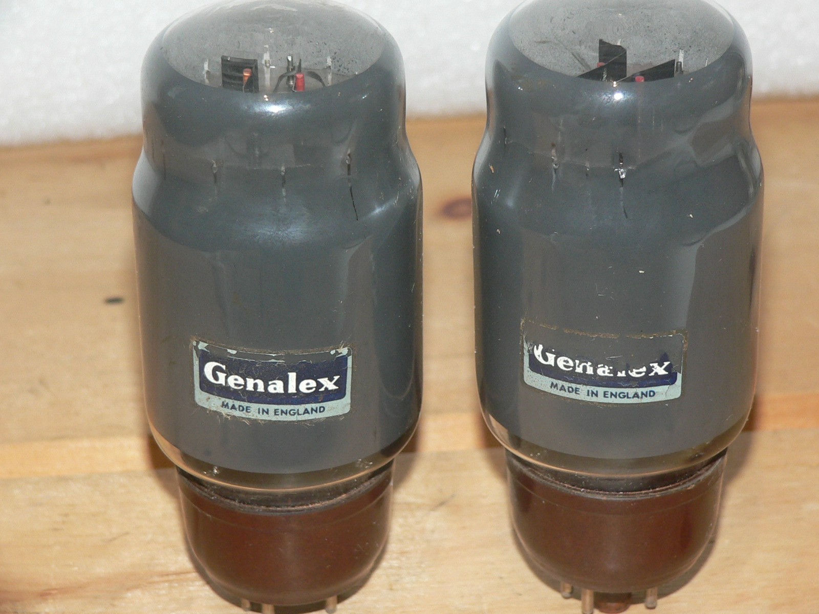 2 Genalex KT66 Tubes-UK-SAME CODE-TEST GOOD