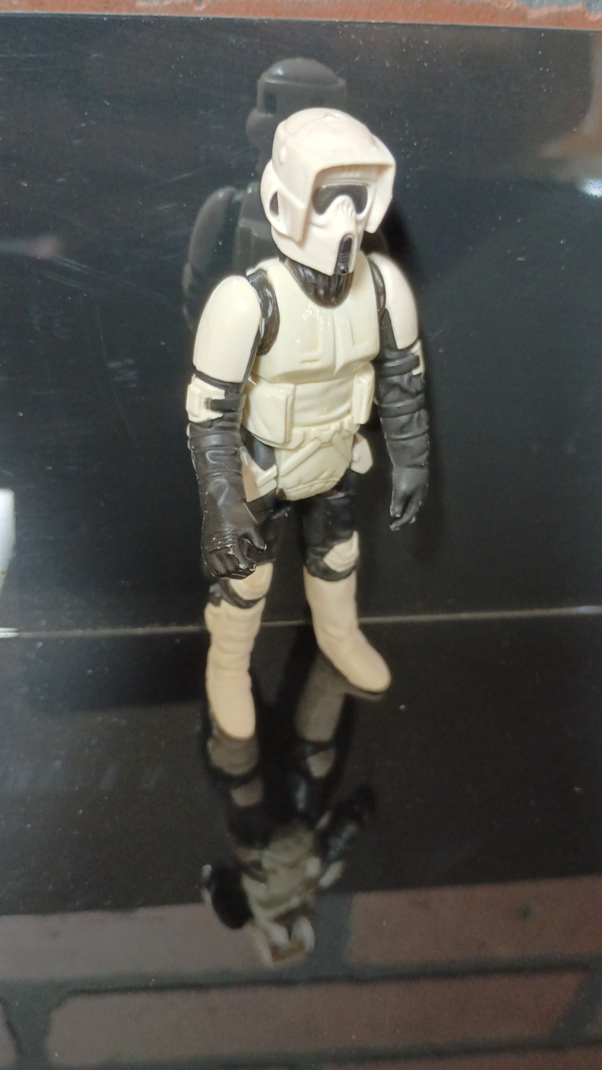 Vintage 1983 Kenner Star Wars Biker Scout Scout Trooper ROTJ Figure No Blaster