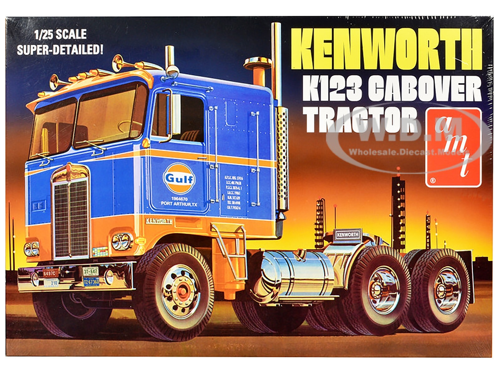 SKILL 3 MODEL KIT KENWORTH K-123 CABOVER TRACTOR SKILL 3 MODEL KIT KENWORTH K-123 CABOVER TRACTOR
