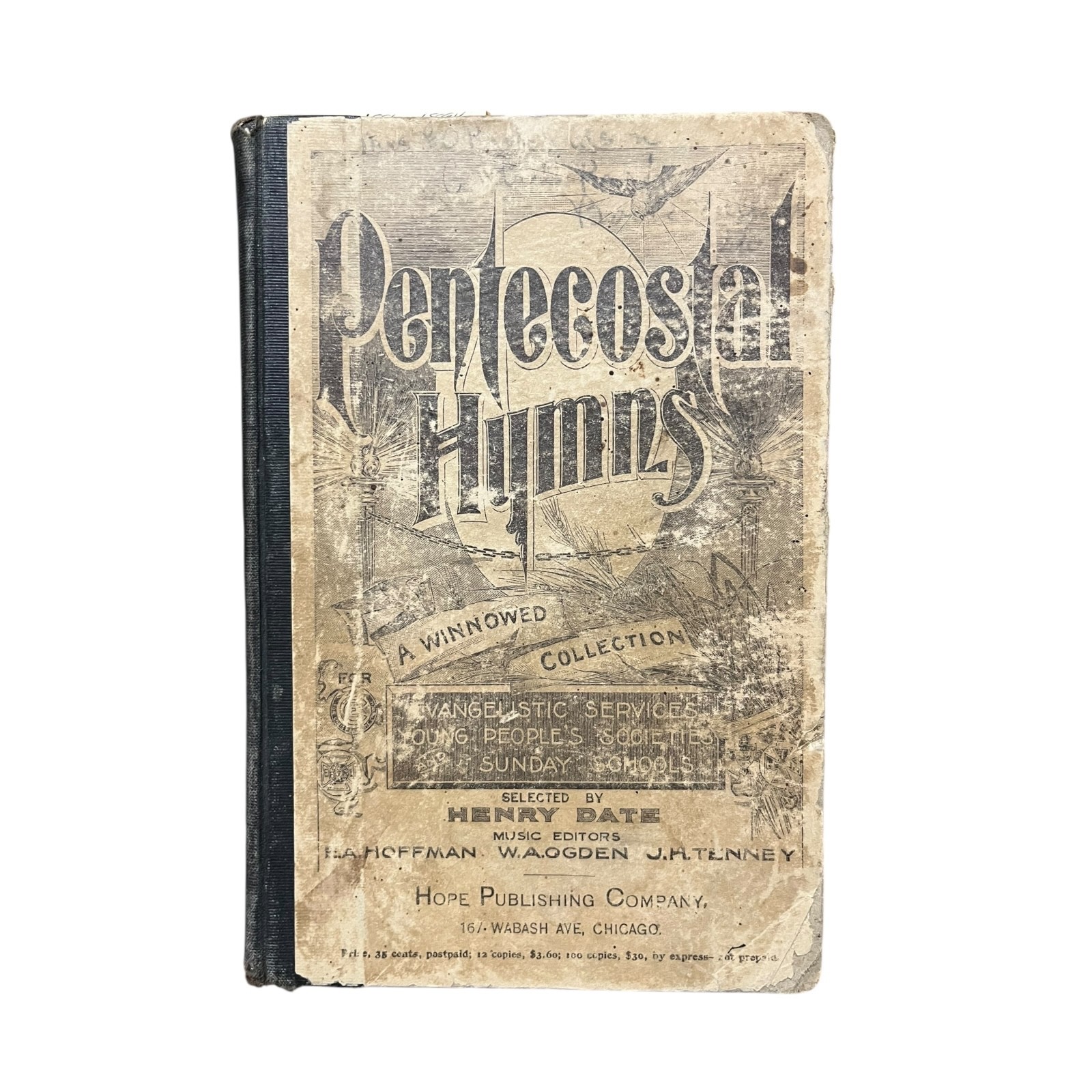 Antique Religious Hymnal Pentecostal Hymns 1891 Winnowed Collection Henry Date