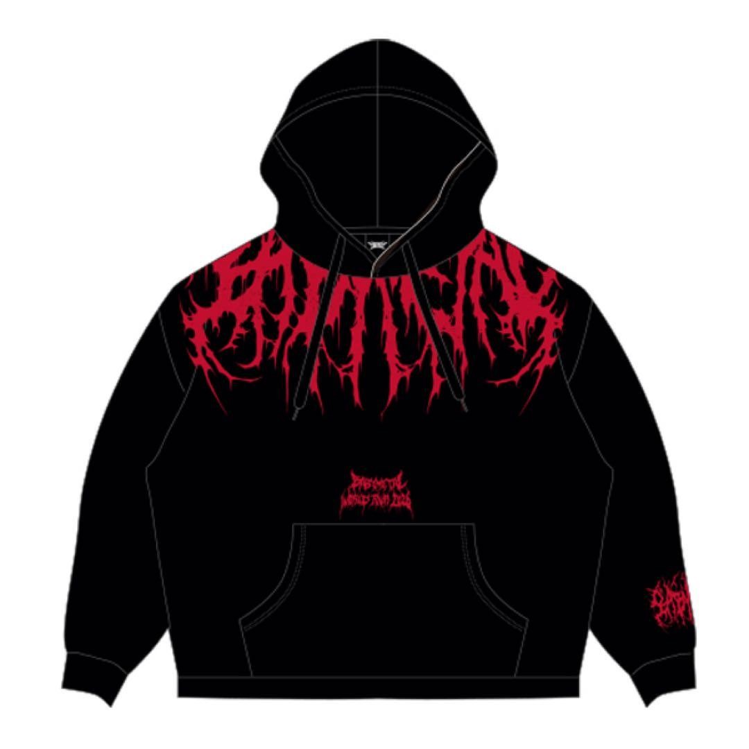 BABYMETAL Pullover Hoodie Black XL Size Band Merch Music Apparel