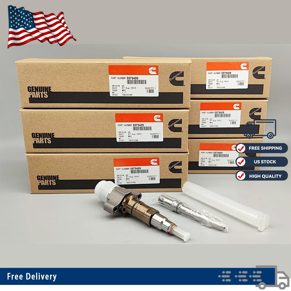 NEW 6Set FUEL INJECTOR KIT 5579409px For CUMMINS ISL 2872331 5579409
