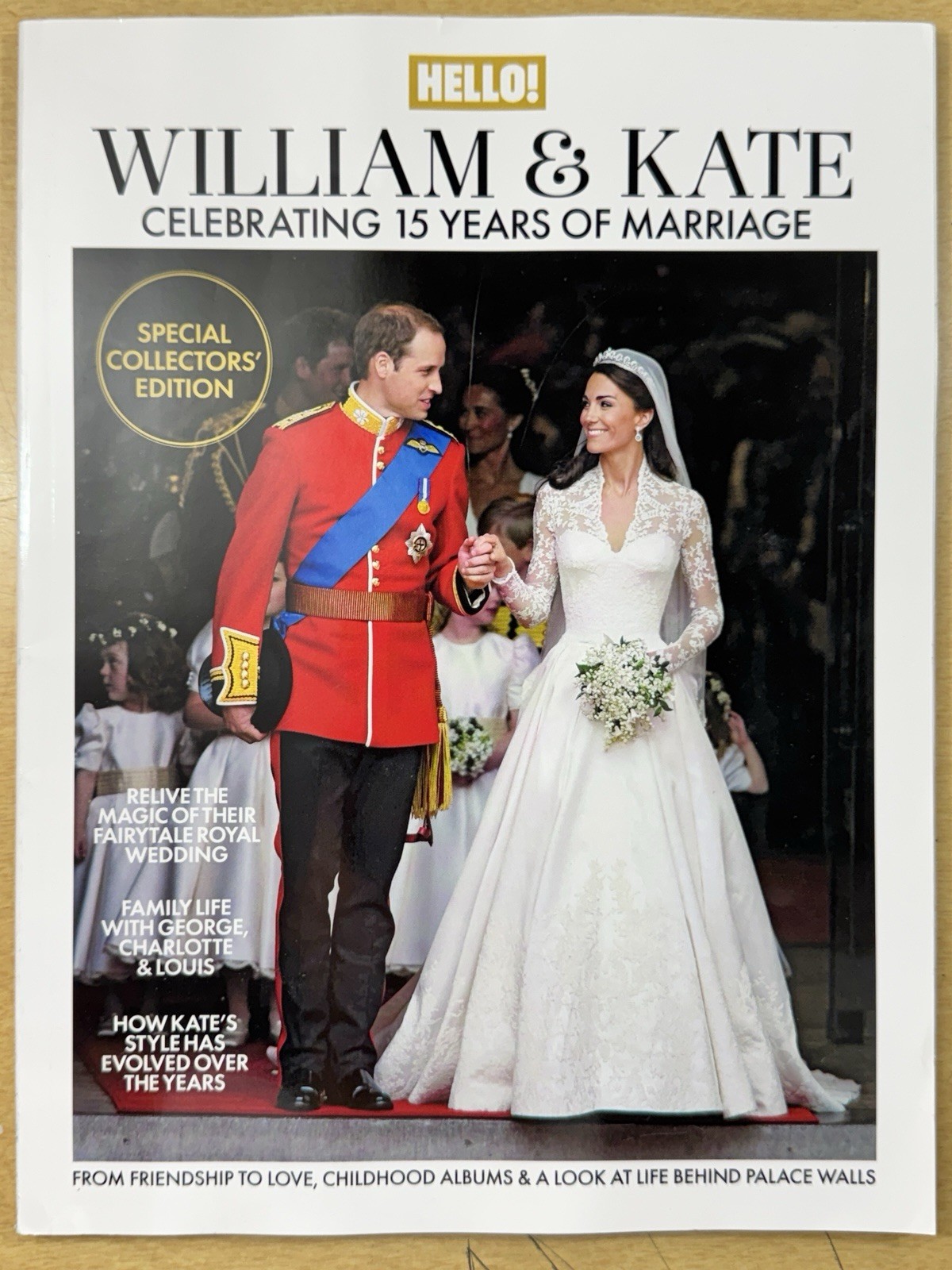 UK Hello Magazine William & Kate Celebrating 15 Year Of Marriage