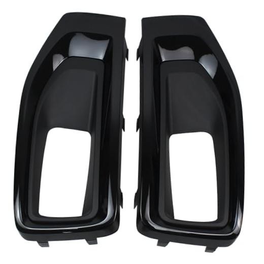 2Pcs Gloss Black Front Driver and Passenger Side Fog Light Bezel for GMC | for 2Pcs Gloss Black Front Driver and Passenger Side Fog Light Bezel for GMC | for