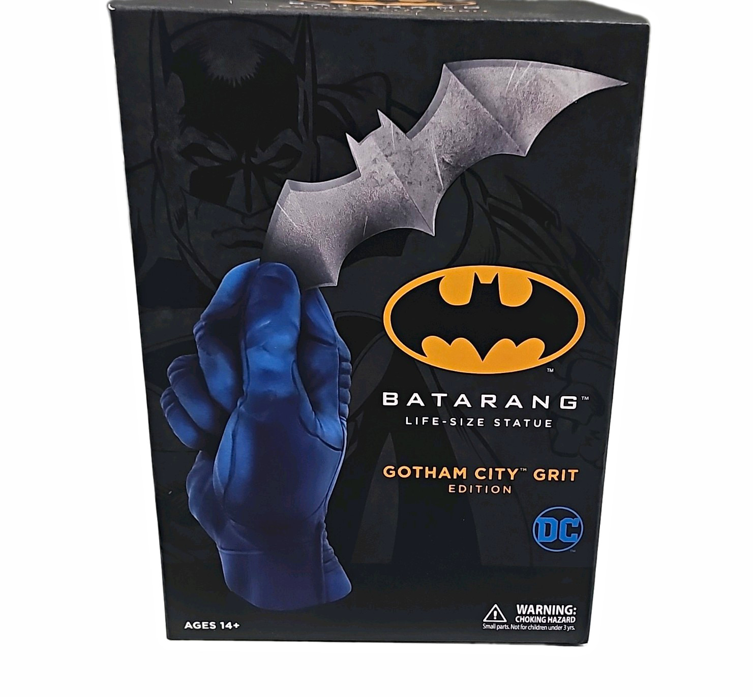 Cryptozoic 1:1 Batman Batarang Life-Size Statue Gotham City Grit Edition New 