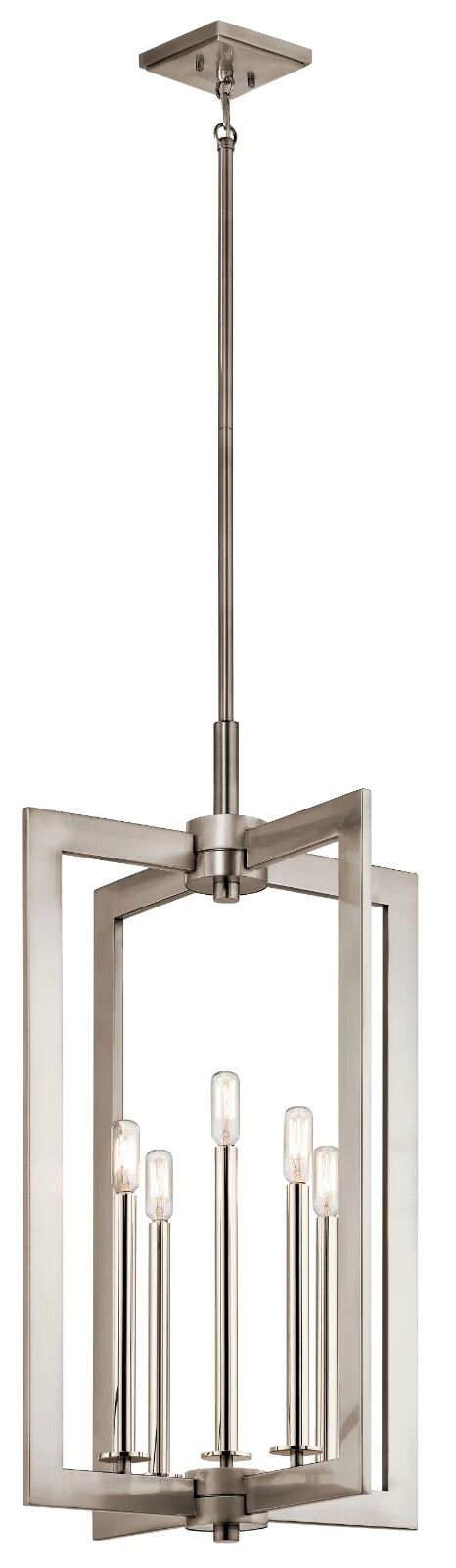 Kichler 43902CLP - Cullen 5 light Classic Pewter Foyer Pendant