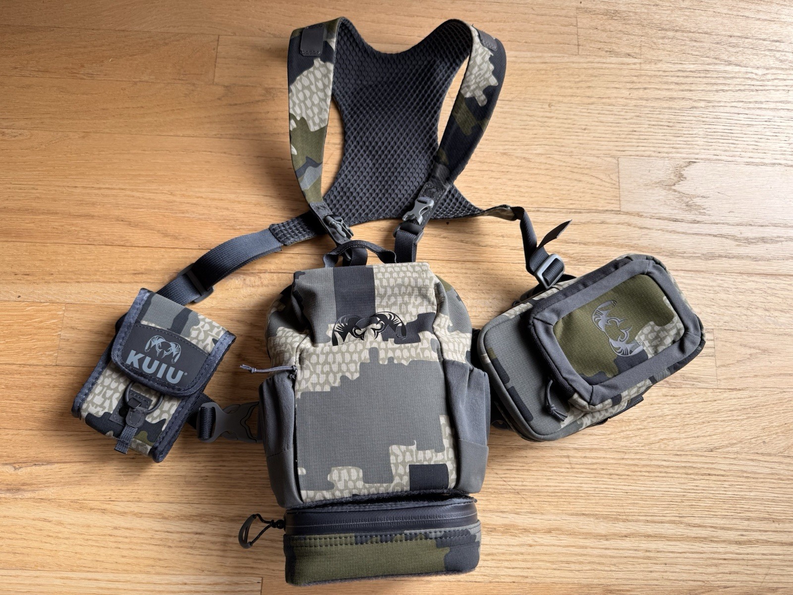 Kuiu Verde Pro Large Bino Harness With Accessories Kuiu Verde Pro Large Bino Harness With Accessories
