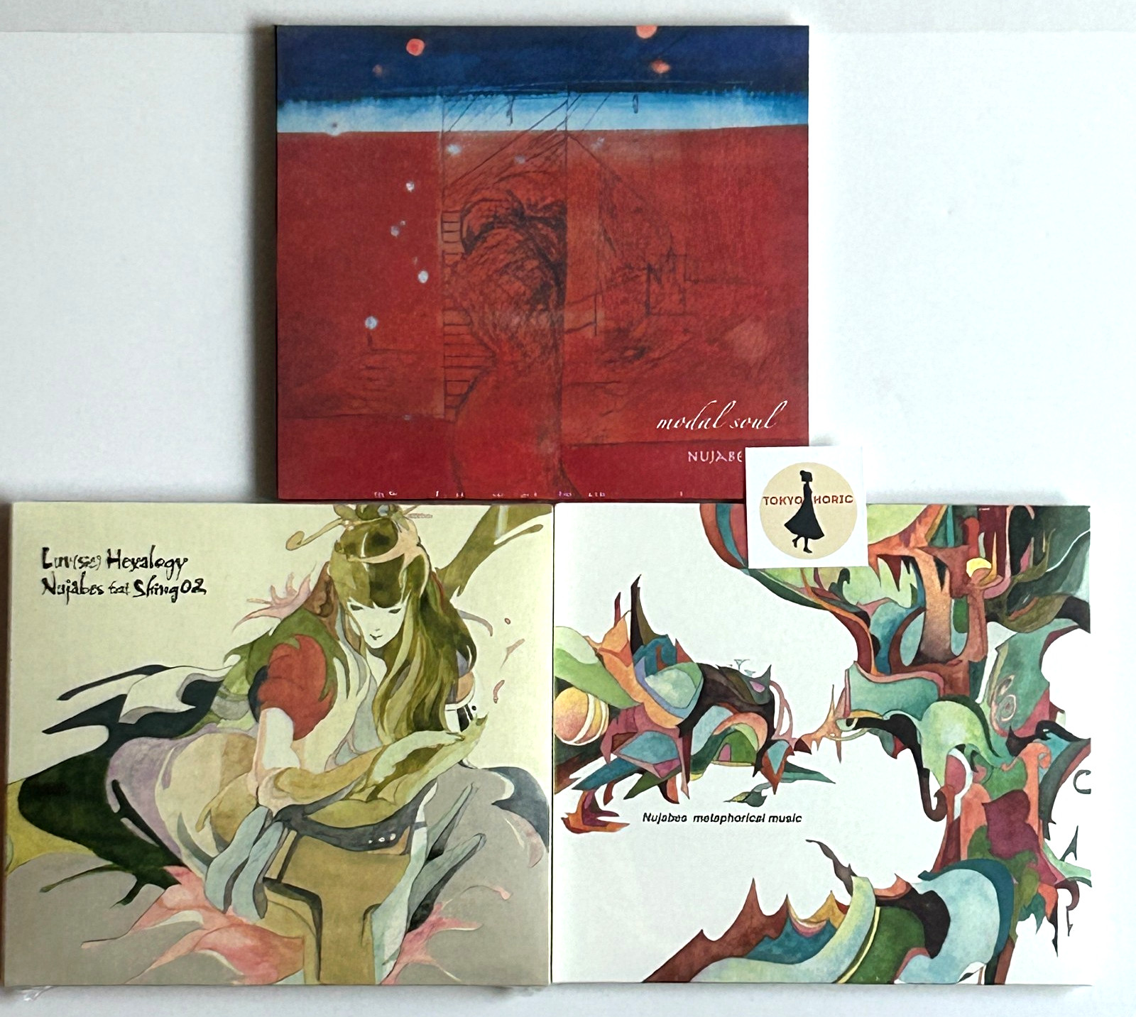 Nujabes CD Set 3 Titles Modal Soul Metaphorical Luv sic Hexalogy Digipak Sealed