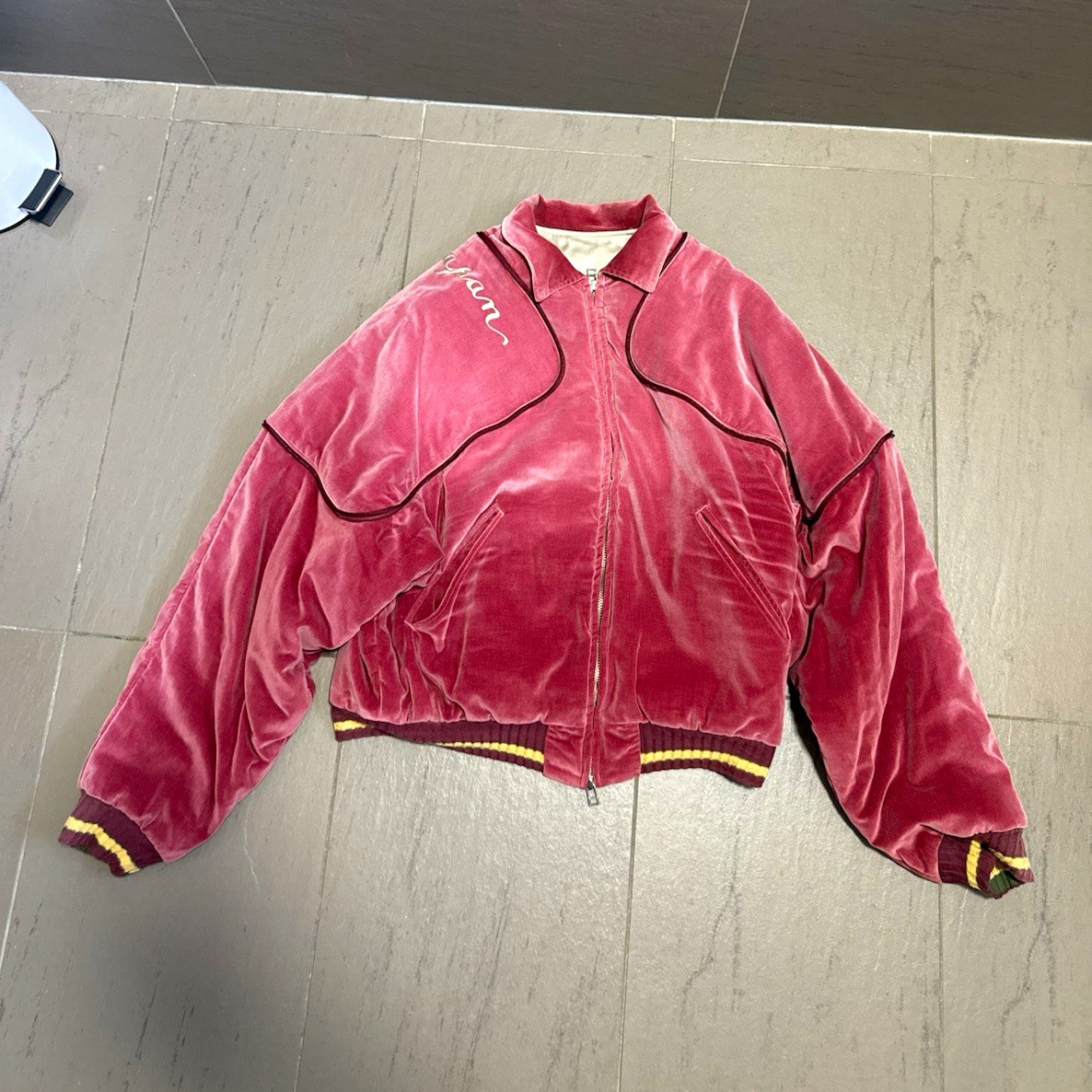 KAPITAL Pink pillow Bomber Jacket Size 4 K2412LJ140