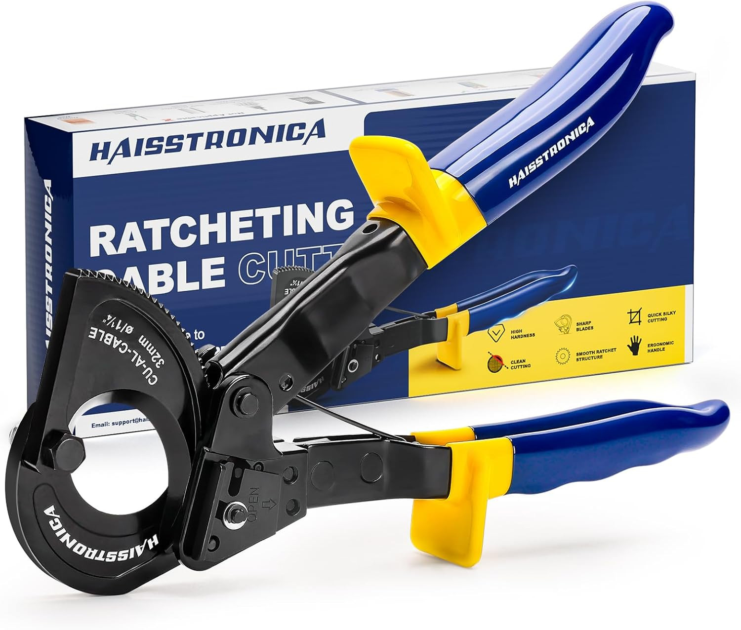 Ratchet Cable Cutters,Heavy Duty Wire Cutters for Cutting Ratchet Cable Cutters,Heavy Duty Wire Cutters for Cutting