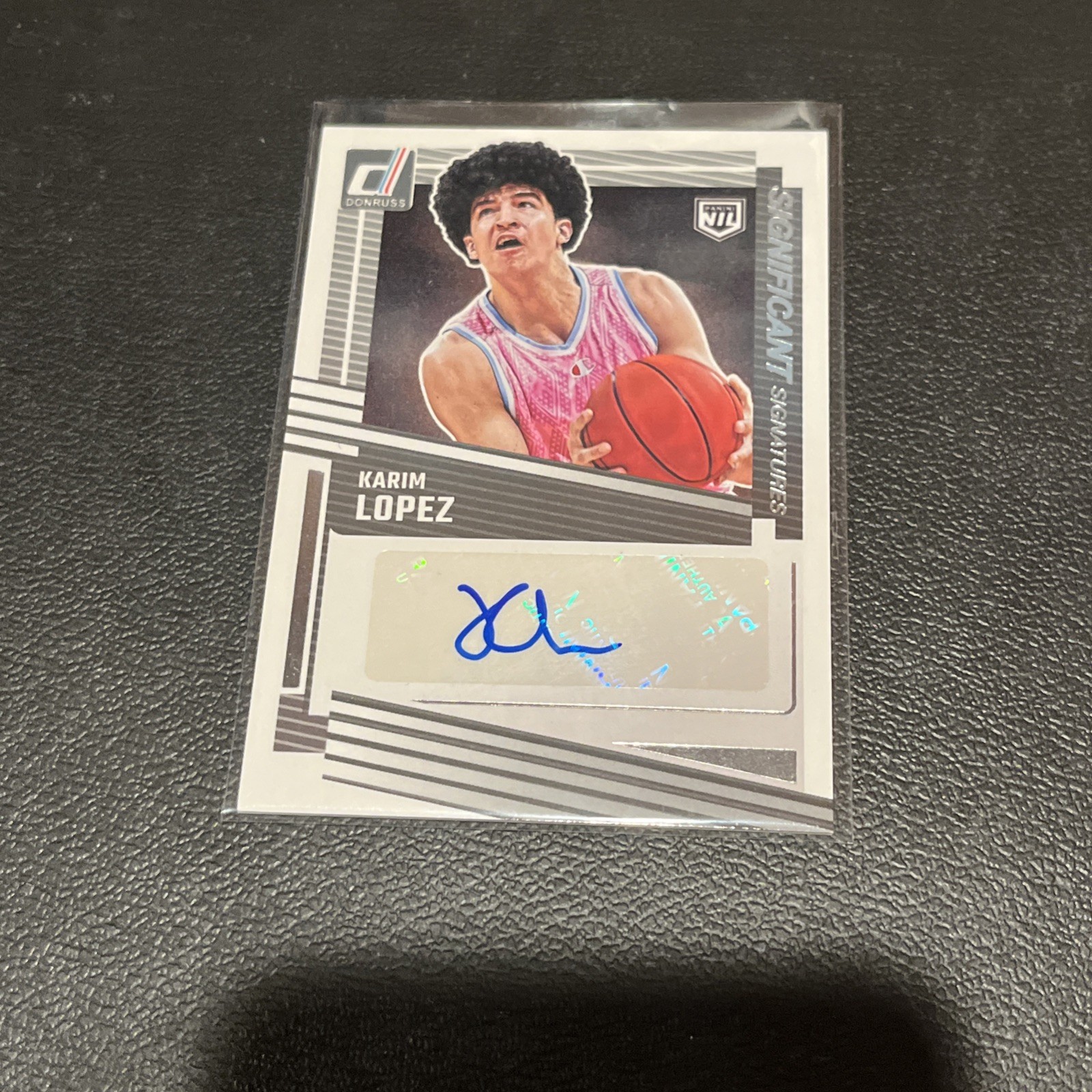Karim Lopez Autograph From 25-26 Panini Donruss Karim Lopez Autograph From 25-26 Panini Donruss
