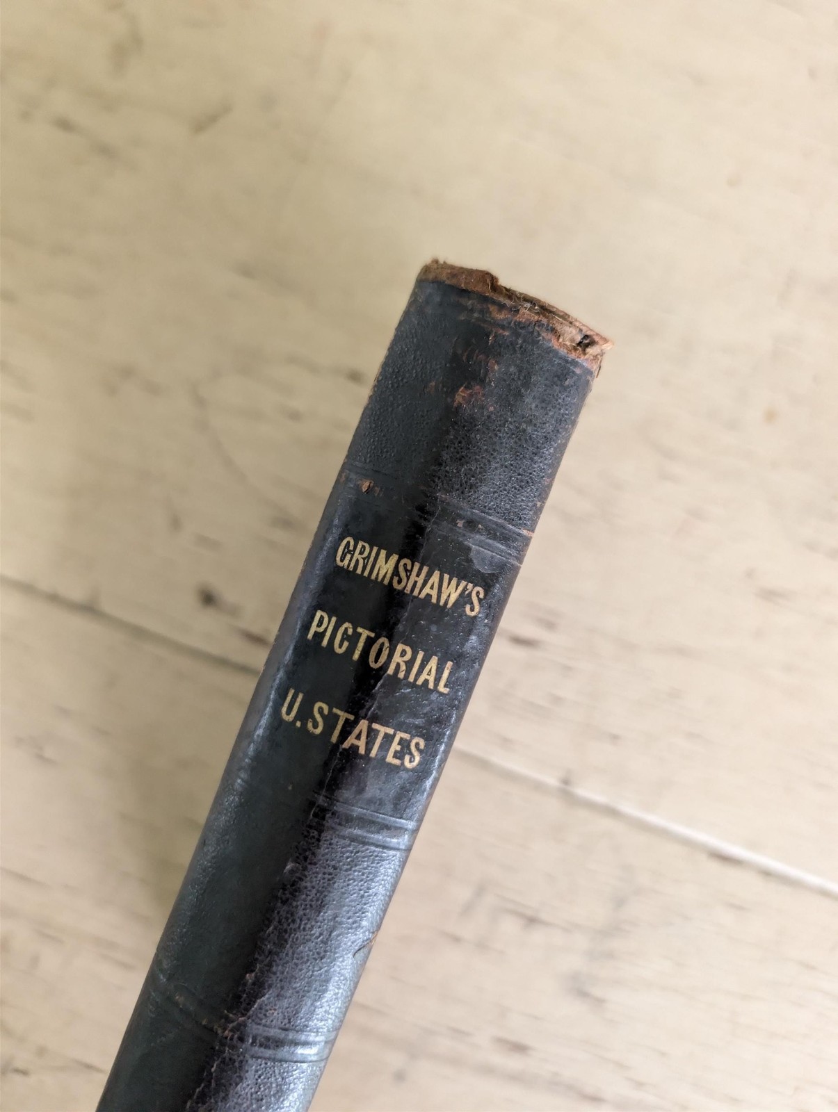 Antique 1857 History Of The United States by William Grimshaw US Book 1850s Antique 1857 History Of The United States by William Grimshaw US Book 1850s