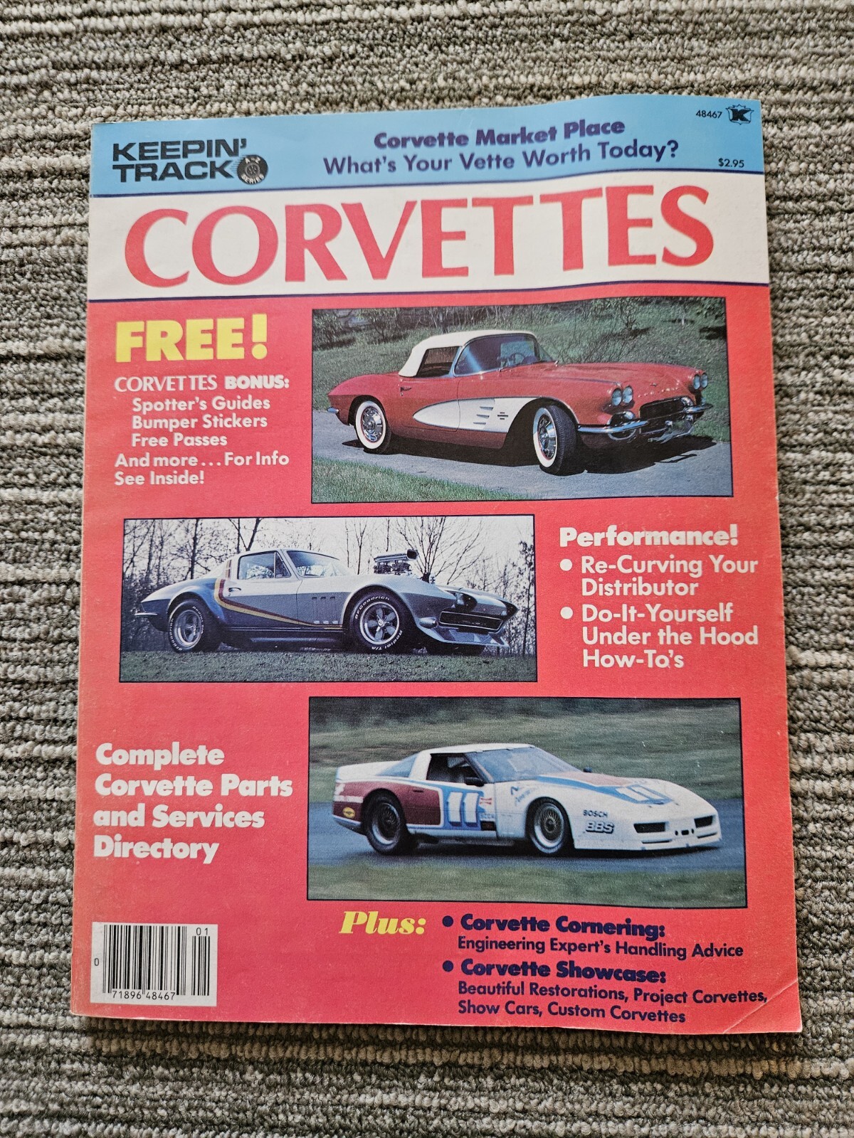 Keepin\' Track: Corvettes 1983 Vol. 1 Number 1