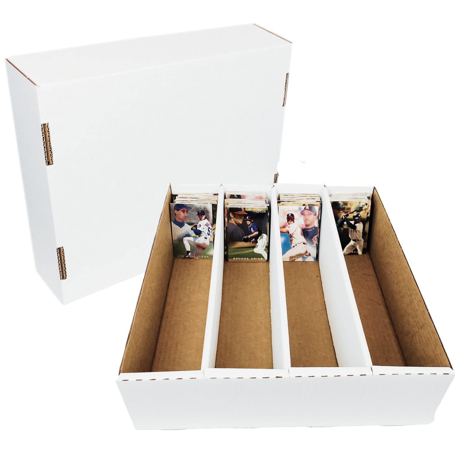 Bundle of 25 Max Pro 3200 Count Cardboard Baseball Card 4-Row Monster Boxes
