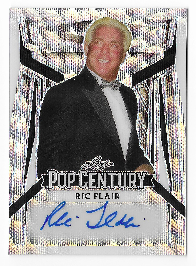 RIC FLAIR 2023 LEAF POP CENTURY AUTO AUTOGRAPH CARD #2/12