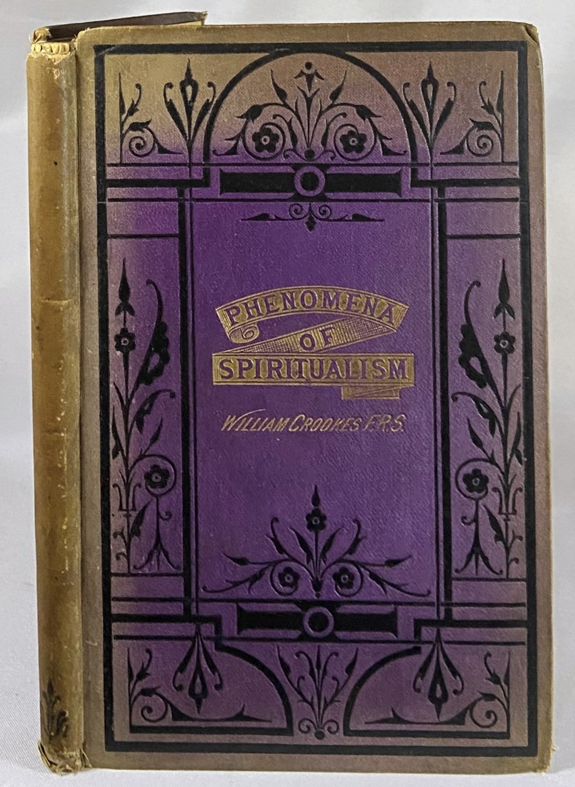 1874 RESEARCHES IN THE PHENOMENA OF SPIRITUALISM Antique Occult Book  CROOKES