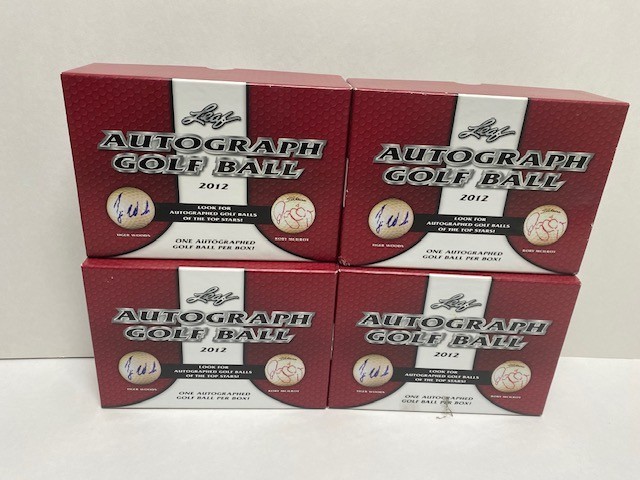 2012 Leaf Autograph Golf Balls PSA/DNA PGA 5 Golfer Individual Boxes 2012 Leaf Autograph Golf Balls PSA/DNA PGA 5 Golfer Individual Boxes
